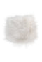 Chairs Chair Pads - 15" x 15" x 2" White Sheepskin Square - Chair Pad HomeRoots