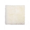 Chairs Chair Pads - 16" X 16" X 1" Natural, Sheepskin - Seat/Chair Cover HomeRoots