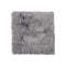 Chairs Chair Pads - 17" x 17" Gray, Sheepskin - Seat/Chair Cover HomeRoots