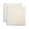 Chairs Chair Pads - 17" x 17" x 2" Natural Sheepskin Chair - Seat Cover 2 pcs HomeRoots