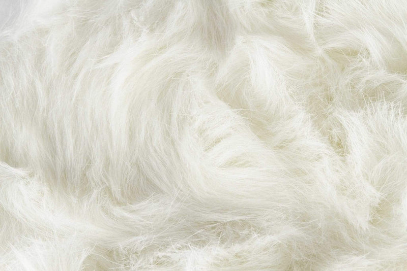 Chairs Chair Pads - 2" x 16" x 16" Acrylic Plush, Micro suede and Polyfilla Off White Chair Pads HomeRoots