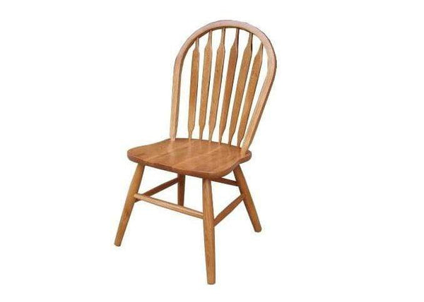 Chairs Corner Chair - 19" X 17.75" X 37.5" Harvest Oak Hardwood Side Chair HomeRoots
