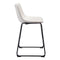 Chairs Counter Height Chairs - 20" X 26" X 10" Distressed White Smart Counter Chair HomeRoots