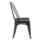 Chairs Dining Room Chairs - 17.3" X 20.5" X 33.9" 2 Pcs Anti Black Gold Steel Dining Chair HomeRoots