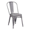 Chairs Dining Room Chairs - 17.3" X 20.5" X 33.9" 2 Pcs Gunmetal Dining Chair HomeRoots
