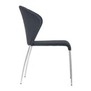 Chairs Dining Room Chairs - 18.5" X 24.4" X 34.8" 4 Pcs Graphite Dining Chair HomeRoots