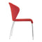 Chairs Dining Room Chairs - 18.5" X 24.4" X 34.8" 4 Pcs Tangerine Polyblend Dining Chair HomeRoots