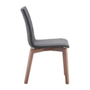 Chairs Dining Room Chairs - 18" X 21.3" X 35.4" 2 Pcs Graphite Dining Chair HomeRoots