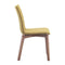 Chairs Dining Room Chairs - 18" X 21.3" X 35.4" 2 Pcs Pea Polyblend Dining Chair HomeRoots