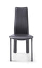 Chairs Dining Room Chairs - 18" X 23" X 41" Grey Aluminum Dining Chair HomeRoots