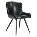 Chairs Dining Room Chairs - 20.5" X 22.8" X 32.7" Black Dining Chair HomeRoots