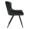 Chairs Dining Room Chairs - 20.5" X 22.8" X 32.7" Black Dining Chair HomeRoots