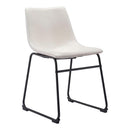 Chairs Dining Room Chairs - 20" X 26" X 10" Distressed White Smart Dining Chair HomeRoots