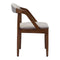 Chairs Dining Room Chairs - 21.3" X 22.4" X 31.7" Light Gray Linen Dining Chair HomeRoots