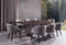 Chairs Dining Room Chairs - 31" Grey Fabric Dining Chair with Wood Legs HomeRoots