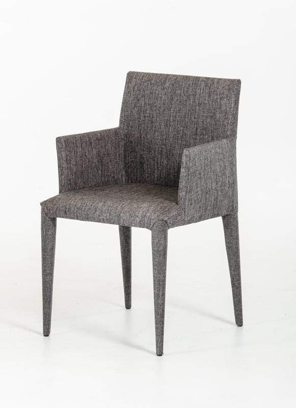 Chairs Dining Room Chairs - 33" Grey Fabric and Metal Dining Chair HomeRoots