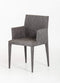 Chairs Dining Room Chairs - 33" Grey Fabric and Metal Dining Chair HomeRoots