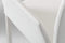 Chairs Dining Room Chairs - 33" White Leatherette and Steel Dining Chair HomeRoots