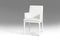 Chairs Dining Room Chairs - 34" White Leatherette and Metal Dining Chair HomeRoots