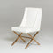 Chairs Dining Room Chairs - 37" White Leatherette and Rose gold Steel Dining Chair HomeRoots