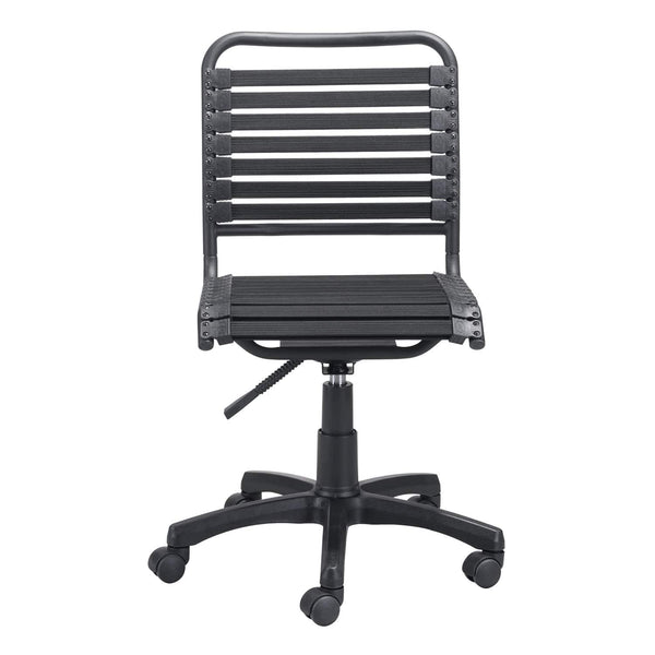 Chairs Ergonomic Office Chair - 22.8" X 22.8" Black Rubber Core Cord Office Chair HomeRoots