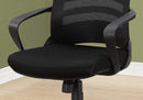 Chairs Ergonomic Office Chair - 24'.25" x 24" x 37'.75" Black, Foam, Metal, Nylon, - Multi Position Office Chair HomeRoots