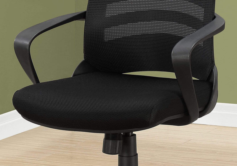 Chairs Ergonomic Office Chair - 24'.25" x 24" x 37'.75" Black, Foam, Metal, Nylon, - Multi Position Office Chair HomeRoots
