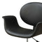 Chairs Ergonomic Office Chair - 27" X 24" X 34" Black Pu Office Chair HomeRoots