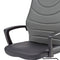 Chairs Ergonomic Office Chair - 48" Black Leatherette, Plastic, and Steel Office Chair HomeRoots