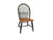 Chairs Floor Chair - 20" X 21.5" X 41" Harvest And Black Hardwood Torchwood Side Chair HomeRoots