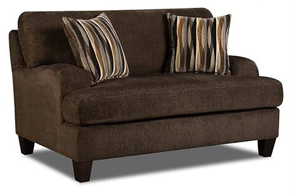 Chairs Floor Chair - 58" X 41" X 39" 100% Polyurethane/100% Polyester Velvet Chair and a Half HomeRoots