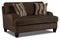 Chairs Floor Chair - 58" X 41" X 39" 100% Polyurethane/100% Polyester Velvet Chair and a Half HomeRoots