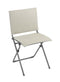 Chairs Folding Lounge Chair - Folding Chairs - Titane Steel Frame - Latte Hedona Fabric HomeRoots