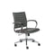 Chairs Home Office Chair - 22.76" X 26.26" X 38" Low Back Office Chair in Gray HomeRoots