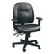 Chairs Leather Chair - 29.5" x 26" x 37" Black Leather Chair HomeRoots
