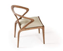 Chairs Leather Dining Chairs - 31" Leatherette and Wood Dining Chair HomeRoots