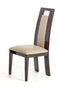 Chairs Leather Dining Chairs - Two 42" Leatherette and Wood Dining Chair HomeRoots