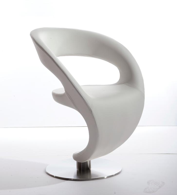 Chairs Leather Lounge Chair - 32" White Leatherette Lounge Chair HomeRoots