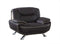 Chairs Leather Office Chair - 40" Sleek Brown Leather Chair HomeRoots