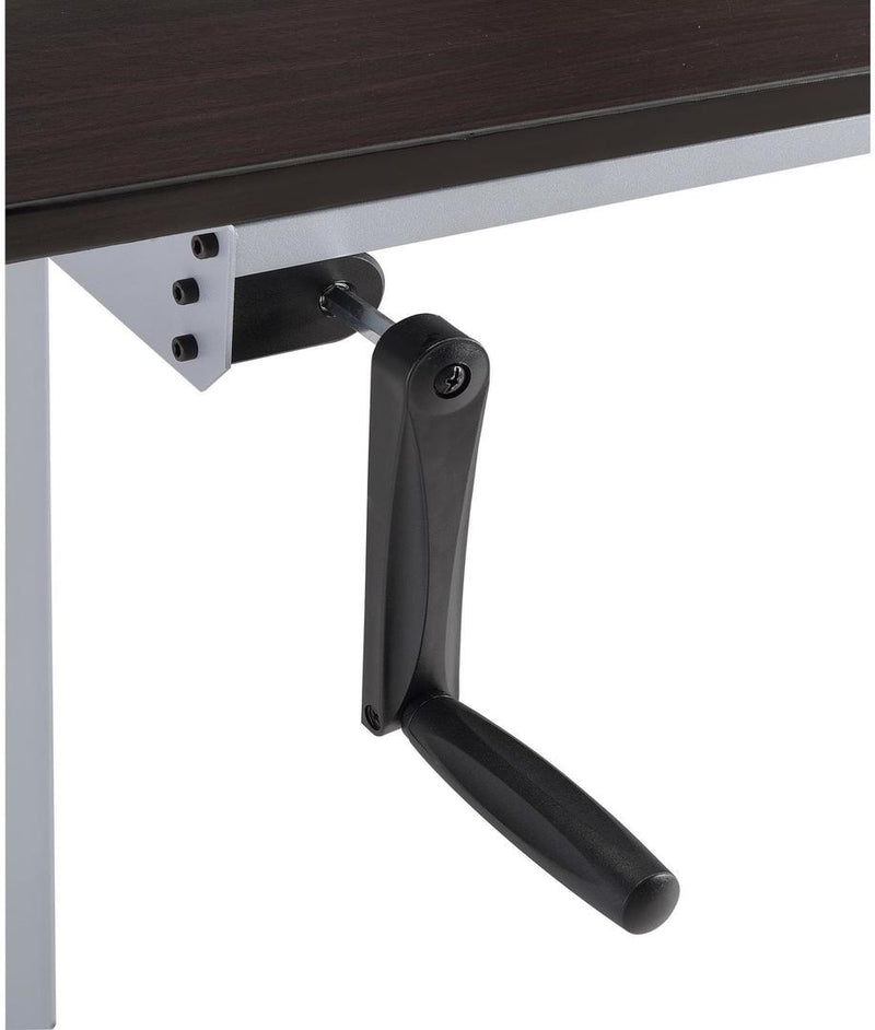 Chairs Lift Chairs - 47'.24" X 24" X 29-48" Espresso Paper Veneer Lift Desk HomeRoots