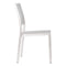 Chairs Lounge Chair - 18" X 20.7" X 34.9" 2 Pcs Polyethylene Dining Armless Chair HomeRoots