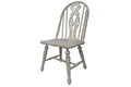 Chairs Lounge Chair - 22" X 22" X 41" Vintage Estates Hardwood Dining Height Side Chair HomeRoots