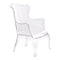 Chairs Lounge Chair - 28.3" X 30.5" X 38" Transparent Polycarbonate Chair HomeRoots
