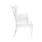 Chairs Lounge Chair - 28.3" X 30.5" X 38" Transparent Polycarbonate Chair HomeRoots