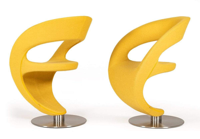Chairs Lounge Chair Indoor - 32" Gold Fabric, Polyester, and Wool Lounge Chair HomeRoots