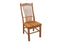 Chairs Modern Chair 18" X 23" X 41.5" Harvest Oak Hardwood Side Chair 6264 HomeRoots