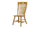 Chairs Modern Chair 20" X 18" X 40.5" Harvest Oak Hardwood Side Chair 6262 HomeRoots