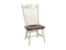 Chairs Modern Chair - 21" X 23.625" X 42" Buttermilk Cherry Hardwood Side Chair HomeRoots