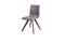 Chairs Modern Dining Chairs - 21" X 21" X 33" Taupe Faux Leather / Metal Dining Chair HomeRoots