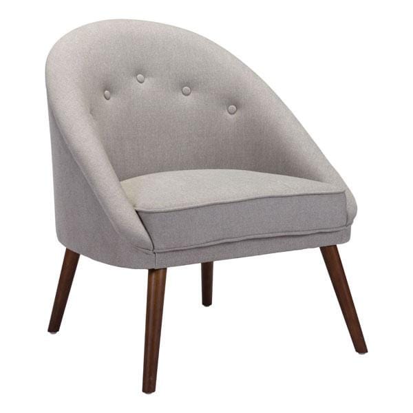 Chairs Modern Lounge Chair - 28" X 26.4" X 33.1" Cobalt Blue Occasional Chair HomeRoots